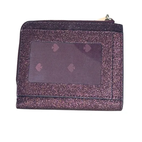 Kate Spade Compact Glitter Wallet - Picture 2 of 3